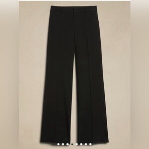 NWT Banana Republic Wide Leg Trousers, 16, Black